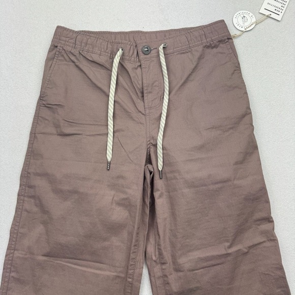 Vuori Women's Organic Stretch Ripstop Wide Leg Pants - Morel Grey - Picture 4 of 10